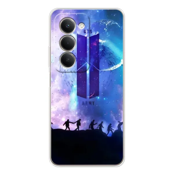 Чохол з принтом «Army BTS» для Xiaomi Redmi 15
