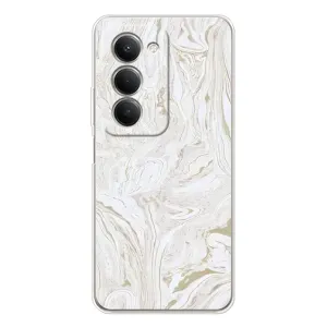 Мраморный чехол на Xiaomi Redmi 15 (VPrint) (Белый мрамор)