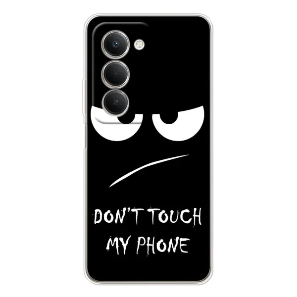 Чехол с принтом «Dont Touch» для Xiaomi Redmi 15 Чехол с принтом «Dont Touch» для Xiaomi Redmi 15