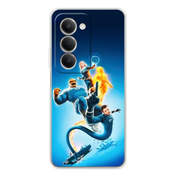 Чехол с принтом «Герои Фантастическая Четверка» для Xiaomi Redmi 15 Чехол с принтом «Герои Фантастическая Четверка» для Xiaomi Redmi 15
