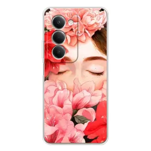 Чехлы (ART) Цветы на Xiaomi Redmi 15 (VPrint) (Очі в квітах)