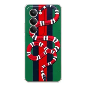 Чехлы ГУЧЧИ для Редми 15 (AlphaPrint) (Gucci змия)