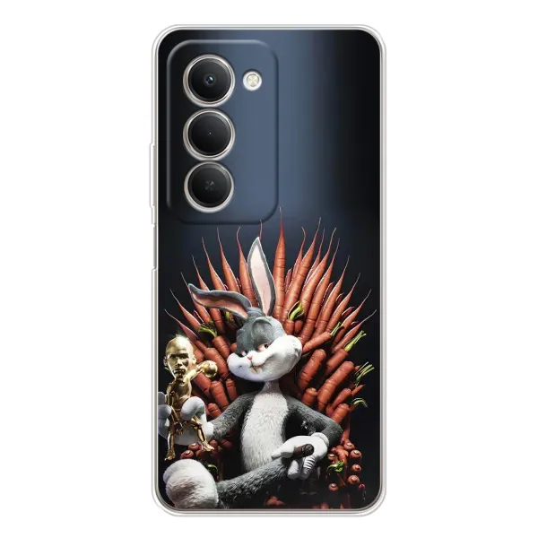 Чохол з принтом «Король Кролик» для Xiaomi Redmi 15