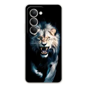 Чохол з принтом «Лев у темряві» для Xiaomi Redmi 15