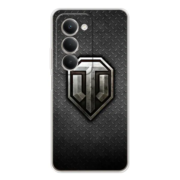 Чохол з принтом «Лого Tanks» для Xiaomi Redmi 15 Чохол з принтом «Лого Tanks» для Xiaomi Redmi 15