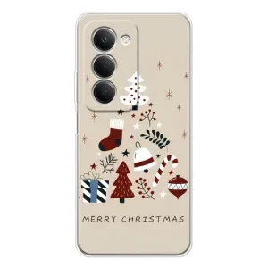 Рождественские Чехлы для Xiaomi Redmi 15 (VPrint) (Merry Christmas)