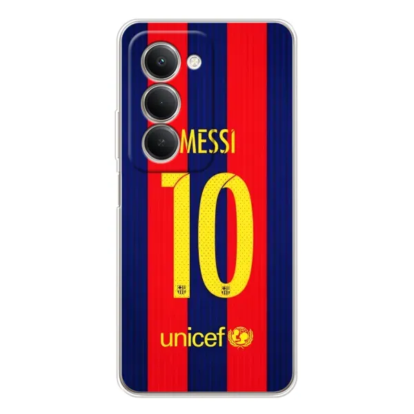 Чехол с принтом «Messi Barca 10» для Xiaomi Redmi 15