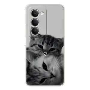 Чехол с рисунком кот на Xiaomi Redmi 15 (Пара котов)