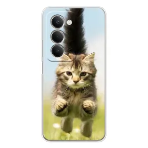 Чехлы с Котиками для Xiaomi Redmi 15 (VPrint) (Прыжок кота)
