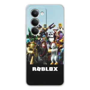 Чехлы с топовыми принтами для Редми 15 (ROBLEX)