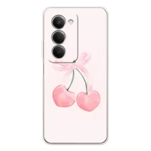 Чохол з розовим принтом для Xiaomi Redmi 15 (Рожеві вишні)