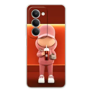 Крутые Чехлы Луи Виттон для Xiaomi Redmi 15 (AlphaPrint) (С Кофе)