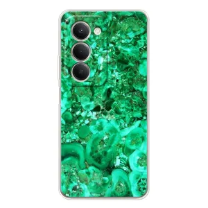 Мраморный чехол на Xiaomi Redmi 15 (VPrint) (Салатный Мрамор)