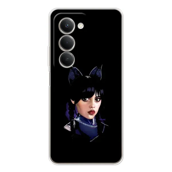Чехол с принтом «серьезная Уэнздей» для Xiaomi Redmi 15