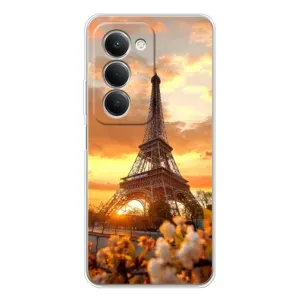 Чехол Эйфелева Башня для Xiaomi Redmi 15 - (AlphaPrint) (Солнечная башня)