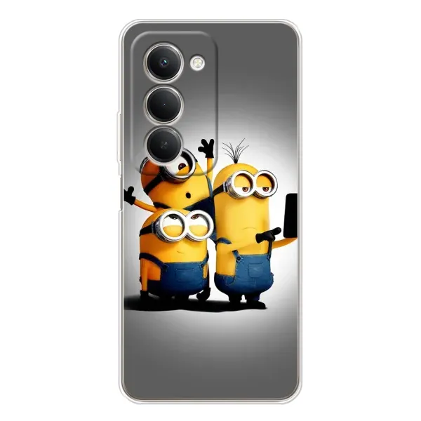 Чехол с принтом «Три миньона» для Xiaomi Redmi 15