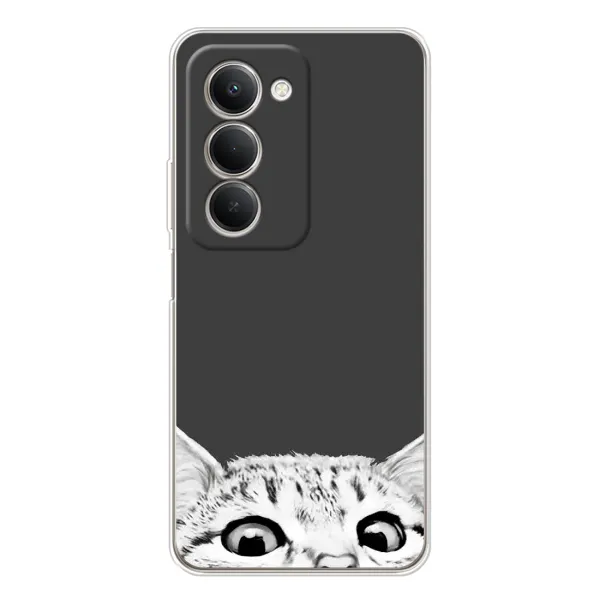 Чехол с принтом «Выглядывает кот» для Xiaomi Redmi 15
