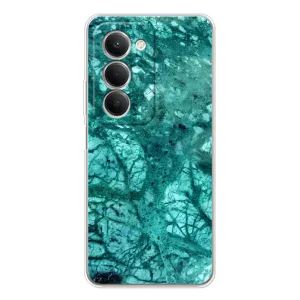 Мраморный чехол на Xiaomi Redmi 15 (VPrint) (Зеленый мрамор)