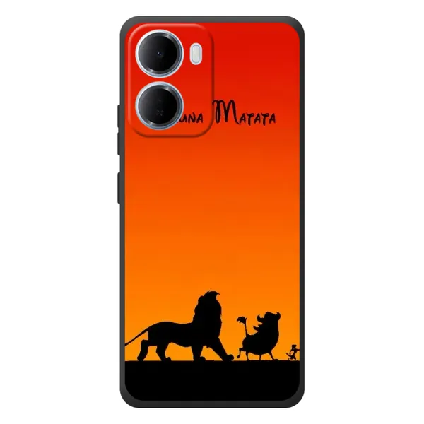 Чохол з принтом «Акуна Матата закат» для Xiaomi Redmi 15a Чохол з принтом «Акуна Матата закат» для Xiaomi Redmi 15a