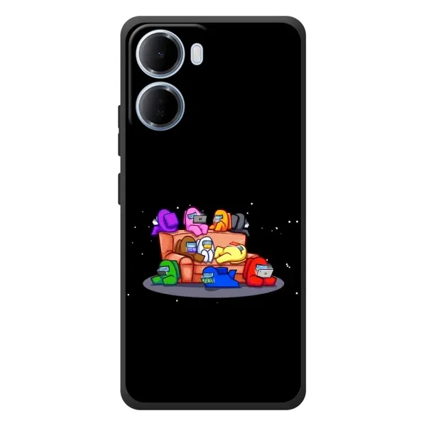 Чехол с принтом «Амонг-ас» для Xiaomi Redmi 15a