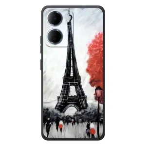 Чохол Ейфелева Вежа Xiaomi Redmi 15a - (AlphaPrint) (Вежа в Парижі)