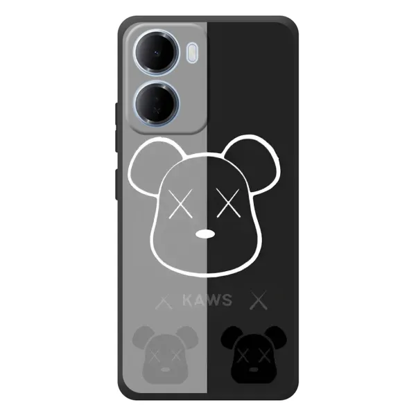 Чехол с принтом «БеарБрик глаза» для Xiaomi Redmi 15a
