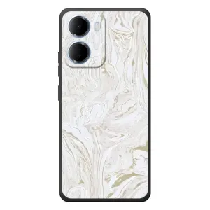 Мраморний чехол на Xiaomi Redmi 15a (VPrint) (Білий мрамор)