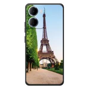 Чохол Ейфелева Вежа Xiaomi Redmi 15a - (AlphaPrint) (Дорога до Парижу)