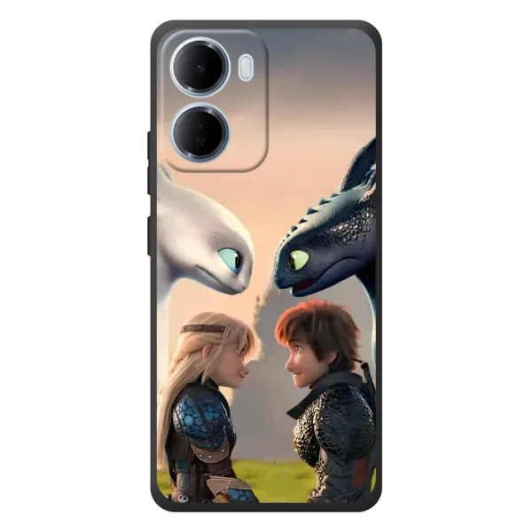 Чехол с принтом «Иккинг и Астрид» для Xiaomi Redmi 15a Чехол с принтом «Иккинг и Астрид» для Xiaomi Redmi 15a