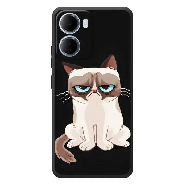 Чохол з принтом «Сумний кіт» для Xiaomi Redmi 15a