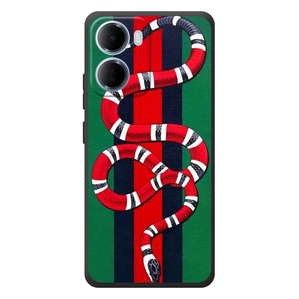Чохол з принтом «Gucci змія» для Xiaomi Redmi 15a