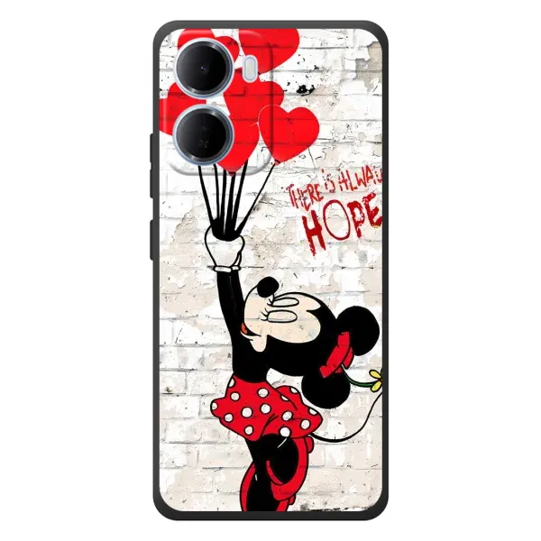 Чохол з принтом «Heart Minni» для Xiaomi Redmi 15a