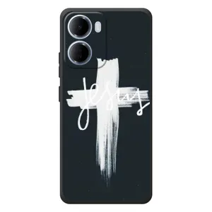 Чехол для Xiaomi Redmi 15a (AlphaPrint) - (Христианские) (Иисус)