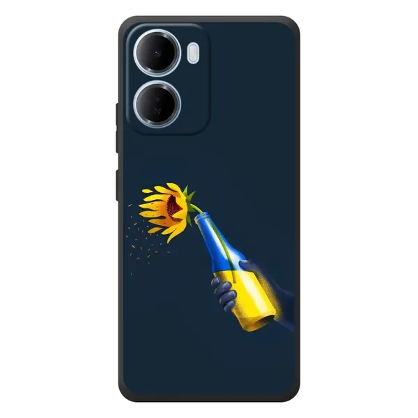 Чохол з принтом «Коктель молотова» для Xiaomi Redmi 15a