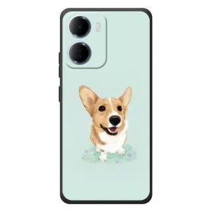 Чохли з собаками для Xiaomi Redmi 15a (VPrint) (Коргі)