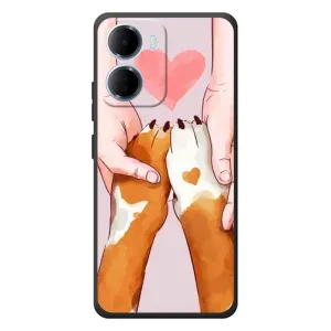 Чохли з собаками для Xiaomi Redmi 15a (VPrint) (Любовь до собак)