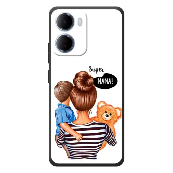 Чехол с принтом «Мама с сыном» для Xiaomi Redmi 15a