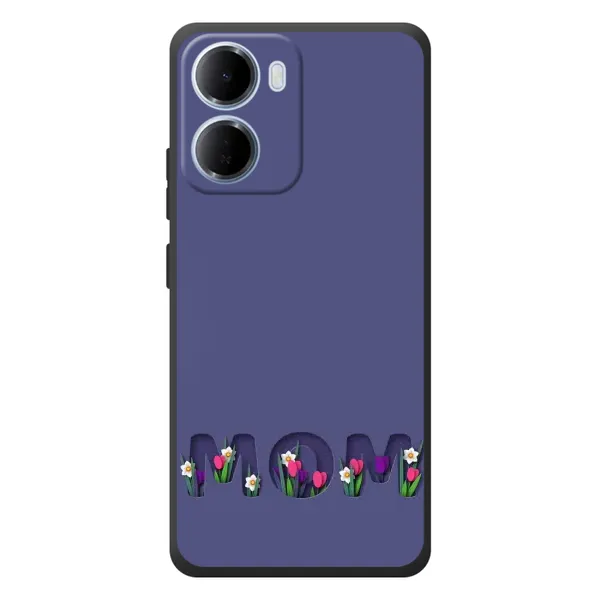 Чехол с принтом «Мама в цветах» для Xiaomi Redmi 15a
