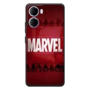 Чехол МАРВЕЛ для Сяоми Редми 15а (AlphaPrint) (MARVEL)