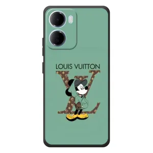 Чехлы Луи Витон для Xiaomi Redmi 15a (AlphaPrint - LOUIS VUITTON) (Микки Маус LV)