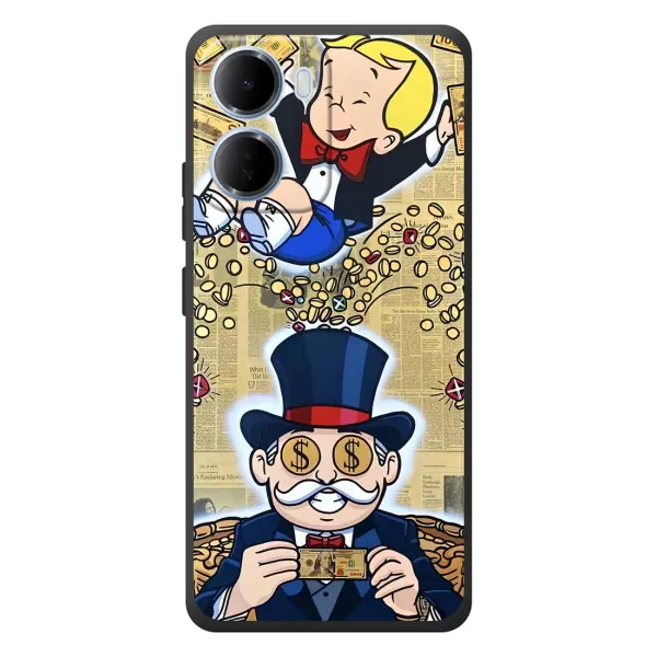 Чехол с принтом «Монополия Мен» для Xiaomi Redmi 15a