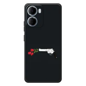 Чехлы (ART) Цветы на Xiaomi Redmi 15a (VPrint) (Неочікувані квіти)
