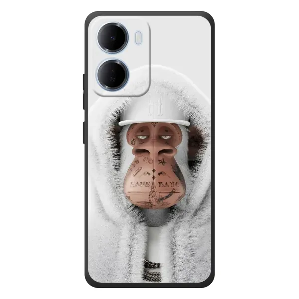 Чехол с принтом «обезьяна NFT в тату» для Xiaomi Redmi 15a
