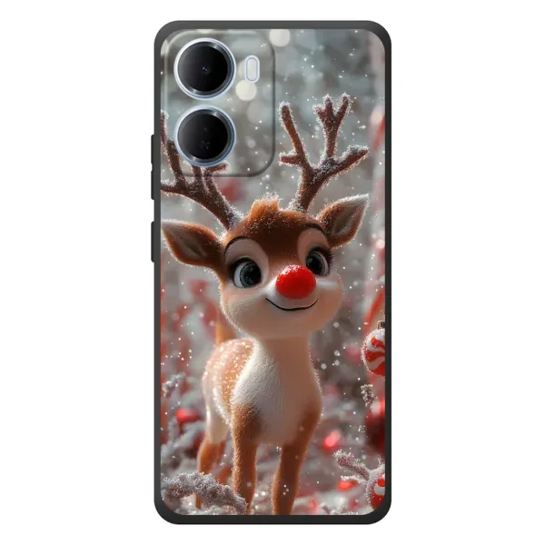 Чохол з принтом «Олень з носом» для Xiaomi Redmi 15a Чохол з принтом «Олень з носом» для Xiaomi Redmi 15a