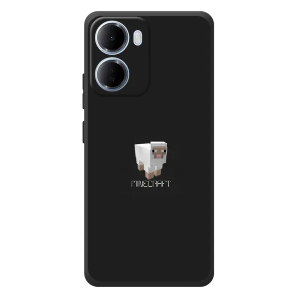 Чехол с принтом «Овечка Майнкрафт» для Xiaomi Redmi 15a