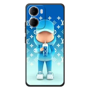 Крутые Чехлы Луи Виттон для Xiaomi Redmi 15a (AlphaPrint) (Парень LV)