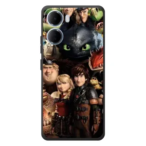 Чохол як приборкати дракона на Xiaomi Redmi 15a (Персонажі дракона)