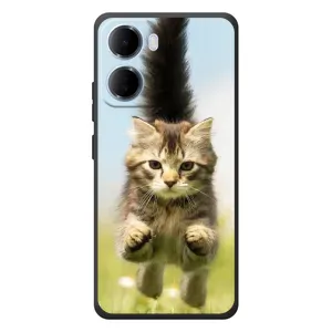 Чохли з Котиками для Xiaomi Redmi 15a (VPrint) (Прижок кота)