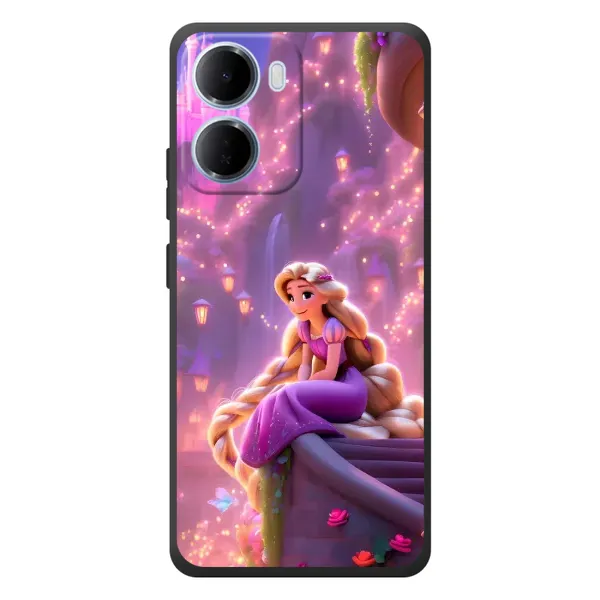 Чохол з принтом «Рапунцель у замку» для Xiaomi Redmi 15a