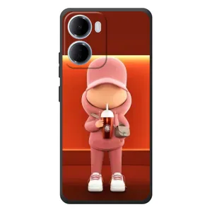 Крутые Чехлы Луи Виттон для Xiaomi Redmi 15a (AlphaPrint) (С Кофе)
